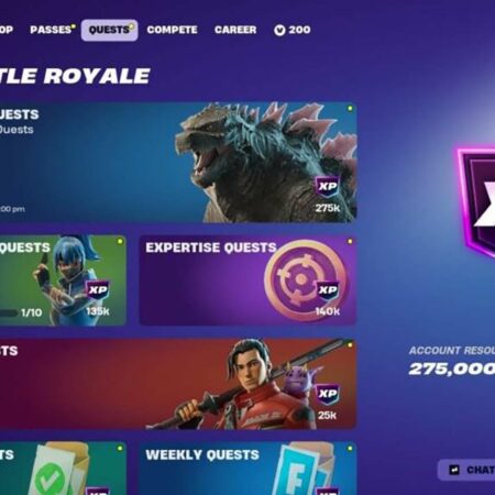 Fortnite: All Fortnite Godzilla Quests and Their Rewards