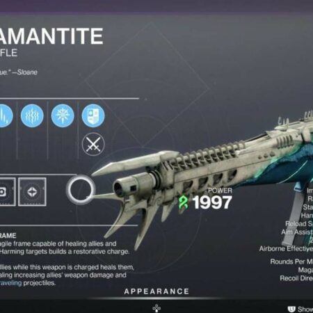 Destiny 2: Adamantite God Roll Guide