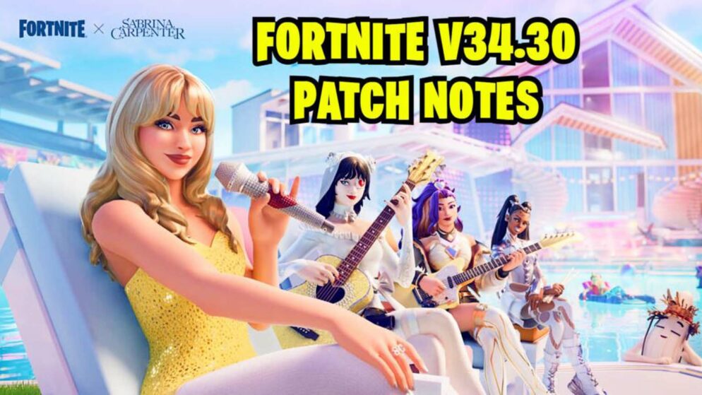 Fortnite April 8 Update v34.30 Complete Patch Notes