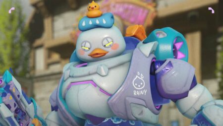 Overwatch 2: April Fools Day Equals a Rainy Ducky Orisa