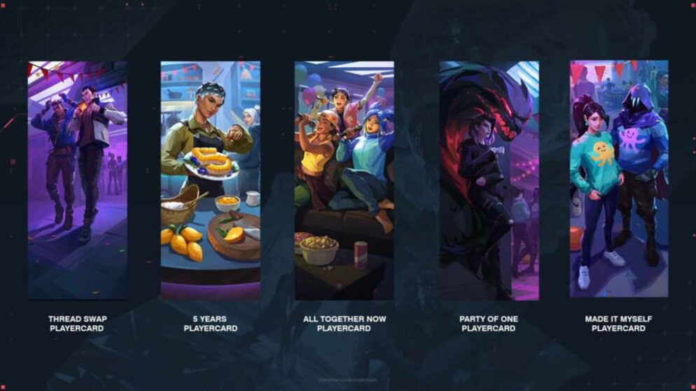 Every Free Cosmetic Coming to Valorant’s Fifth Anniversary Event