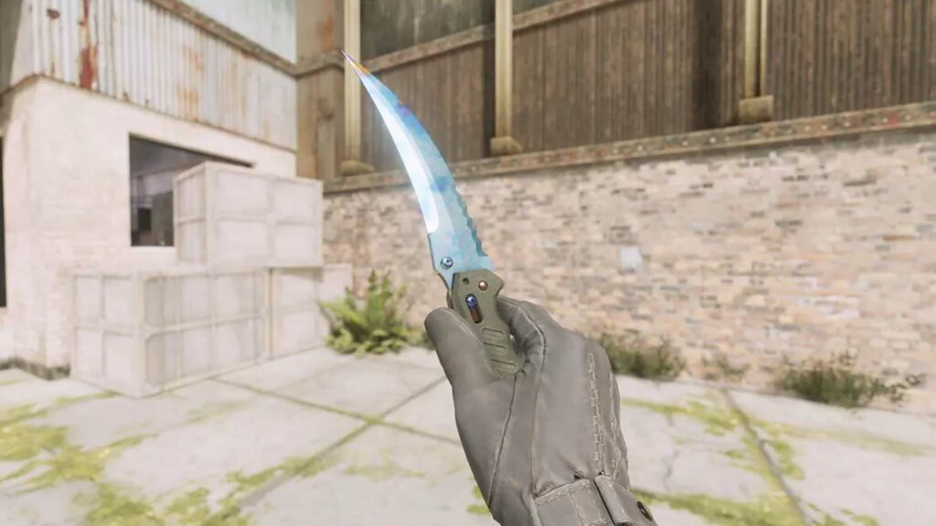CS2: Flip Knife Case Hardened Blue Gem Patterns - esportbetting.net