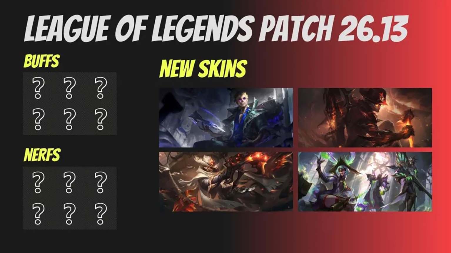 League of Legends Patch 26.13: Full Patch Notes and Meta Impact ...