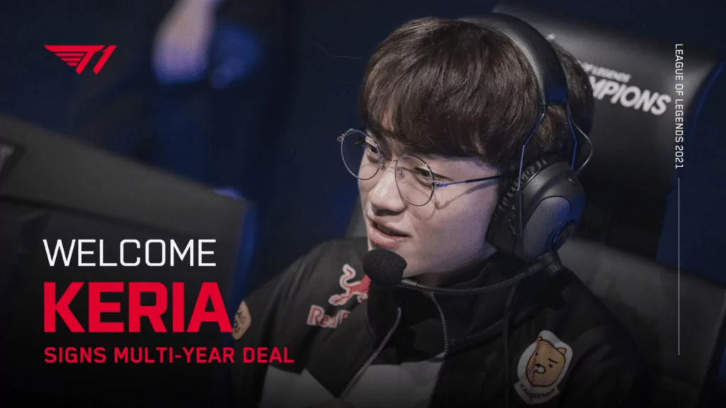 Keria Signs for T1 Ahead