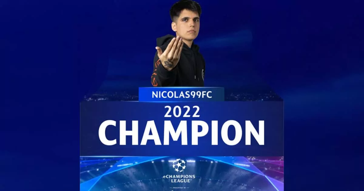 Nicolas99fc wins eChampions League
