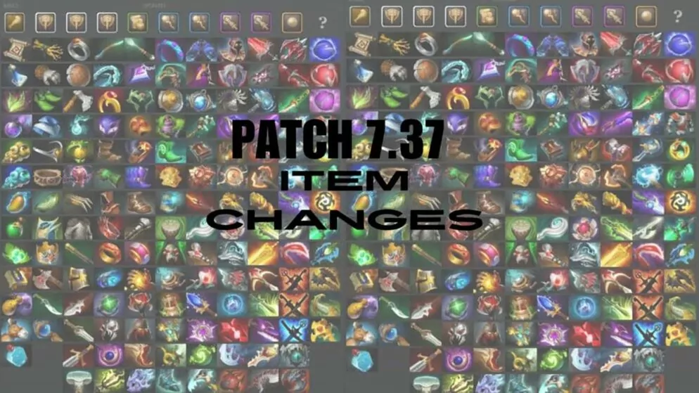 Dota 2 Patch 7.37 Item Changes