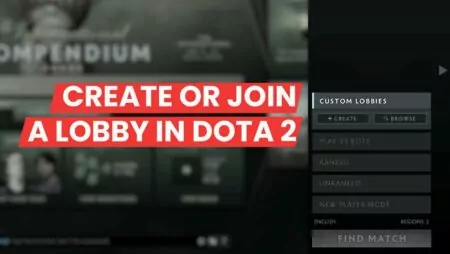 Dota 2: How to Create a Lobby