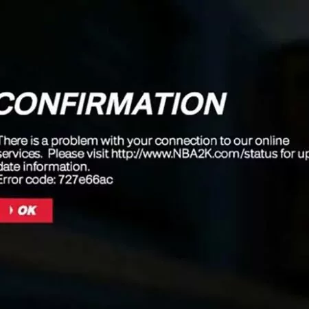 NBA 2K: How to Fix Error Code 727e66ac