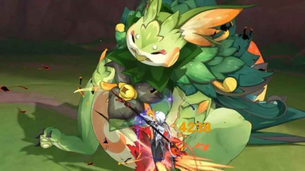 Genshin Impact: How to Beat Gluttonous Yumkasaur